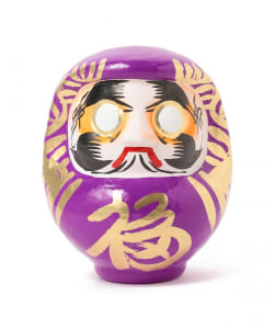 【ショップ限定商品】【別注】白河だるま総本舗 / だるま 紫 25cm