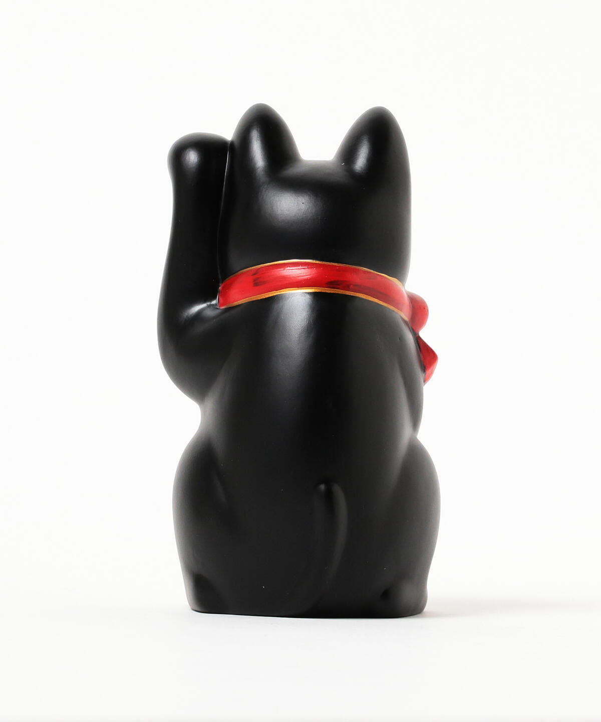 白福結　黒福結　瀬戸まねき猫　置物　2個セット　箱無し BEAMS JAPAN（ビームス ジャパン）【招き猫まつり2025】中外陶園