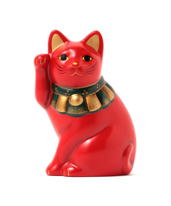 中外陶園 / 瀬戸 招き猫 横座 右手 4号
