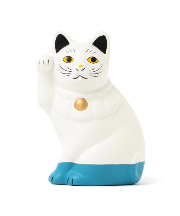 ビームス BEAMS JAPAN 猫 招き猫 キーホルダー パープル 紫 ビームス BEAMS JAPAN 猫 招き猫 キーホルダー パープル 紫 中外陶園