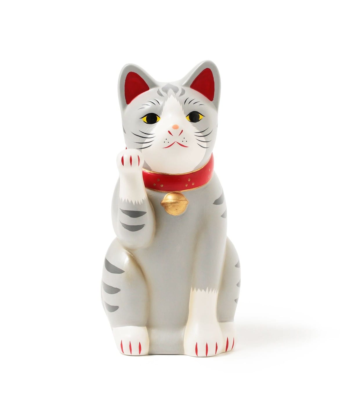 【招き猫まつり2025】中外陶園 チュウガイトウエン / 瀬戸 招き猫 右 5号 インテリア MEN サバトラ ONE SIZE 【招き猫まつり2025】中外陶園 チュウガイトウエン / 瀬戸 招き猫 右 5号 インテリア MEN サバトラ ONE SIZE