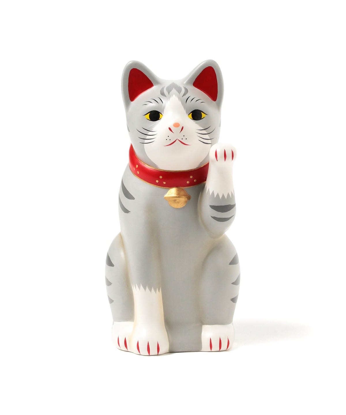 【招き猫まつり2025】中外陶園 チュウガイトウエン / 瀬戸 招き猫 左 5号 インテリア MEN サバトラ ONE SIZE 【招き猫まつり2025】中外陶園 チュウガイトウエン / 瀬戸 招き猫 左 5号 インテリア MEN サバトラ ONE SIZE