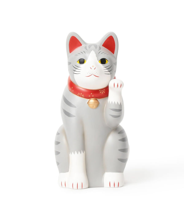 中外陶園 / 瀬戸 招き猫 左手 8号