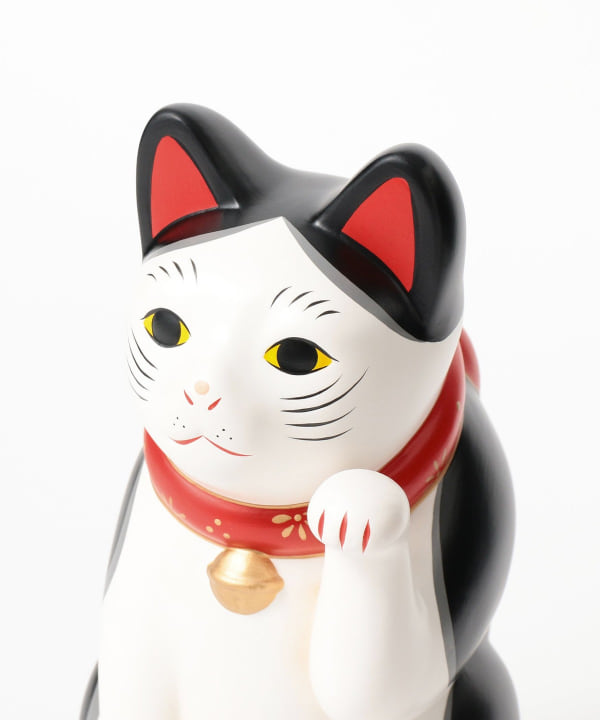 中外陶園 / 瀬戸 招き猫 左手 8号