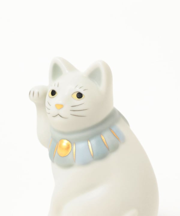中外陶園 / 瀬戸 招き猫 横座 右手 4号