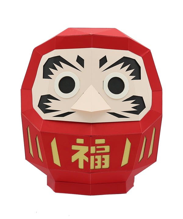 BEAMS JAPAN (BEAMS JAPAN) bog craft / KAKUKAKU Fuku Daruma