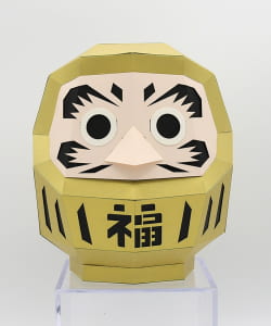 bog craft / KAKUKAKU 福 だるま 中