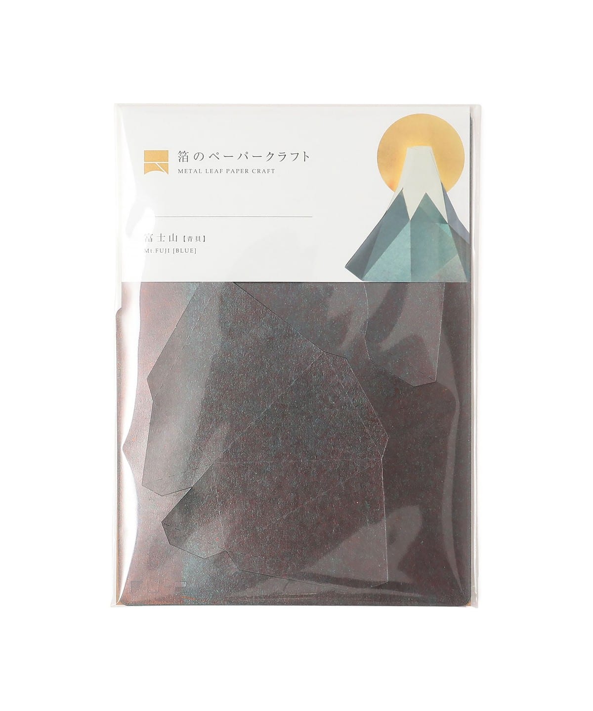 曆清社 / 箔押紙模型 富士山