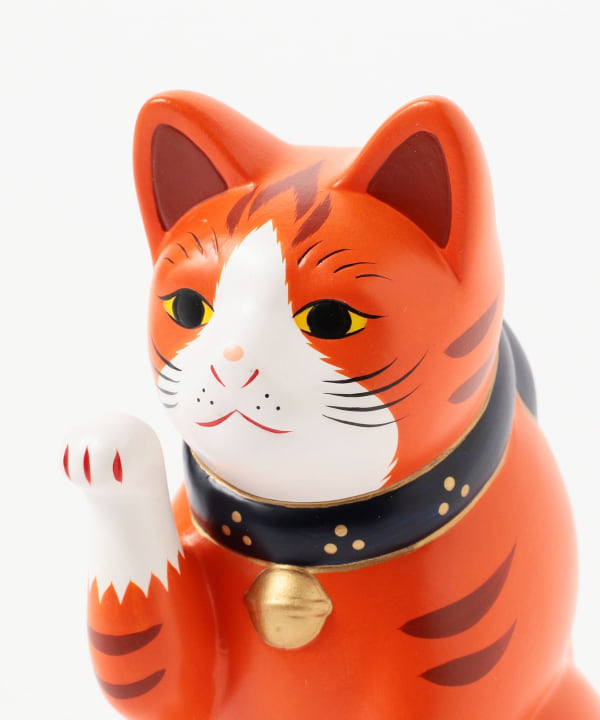 BEAMS JAPAN（ビームス ジャパン）【別注】中外陶園 / 招き猫 右手 5号