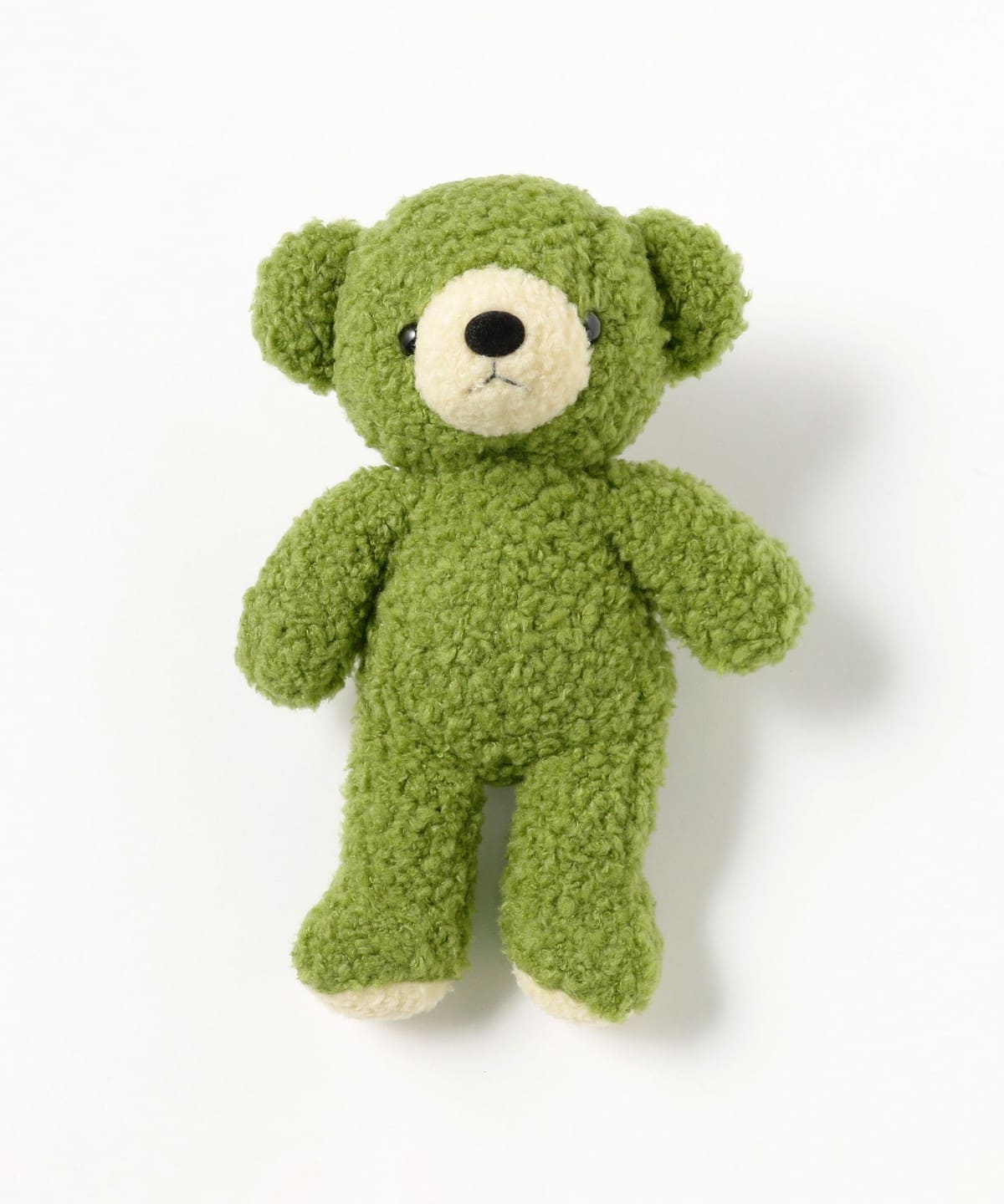 ハンドメイド 抹茶色　クマのぬいぐるみ BEAMS JAPAN（ビームス ジャパン）【別注】童心 / フカフカ ぬいぐるみ