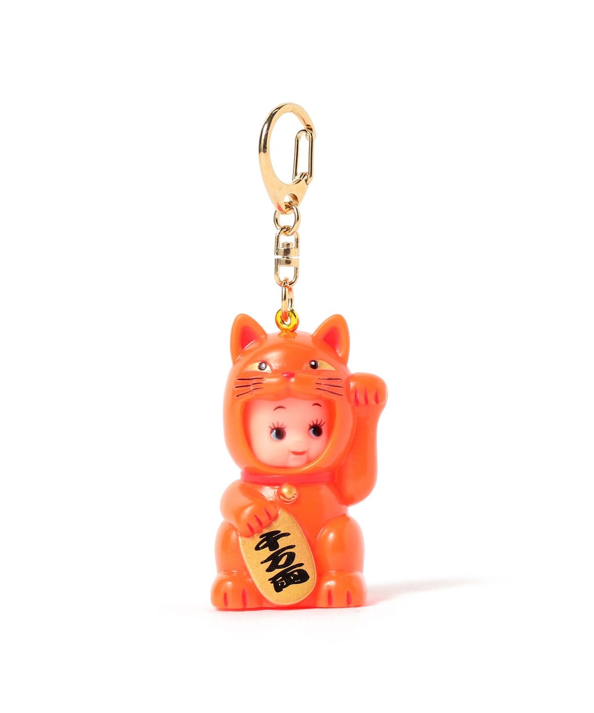 【別注】オビツ製作所 オビツセイサクジョ / オレンジ かぶりものキューピー キーホルダー まねき猫 財布・小物 MEN ORANGE ONE SIZE 【別注】オビツ製作所 オビツセイサクジョ / オレンジ かぶりものキューピー キーホルダー まねき猫 財布・小物 MEN ORANGE ONE SIZE