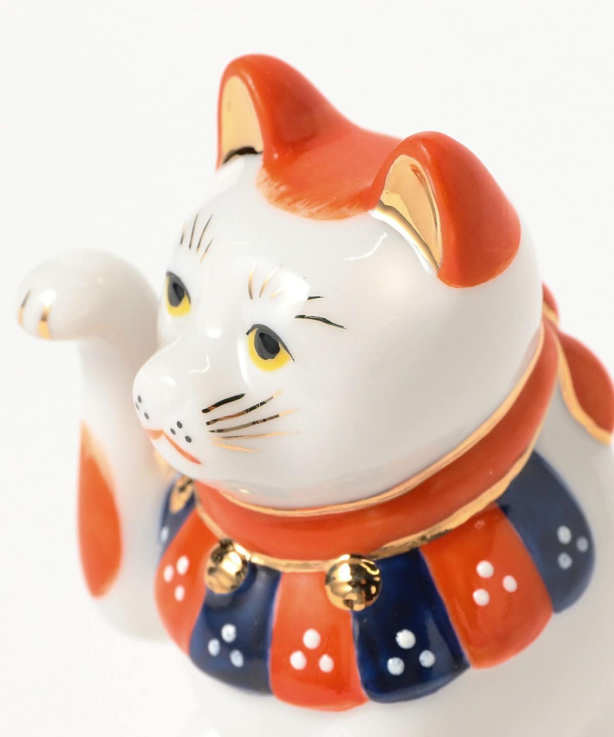 招き猫 beams Japan 瀬戸まねき猫　別3右　金 BEAMS JAPAN（ビームス ジャパン）【別注】中外陶園 / 瀬戸