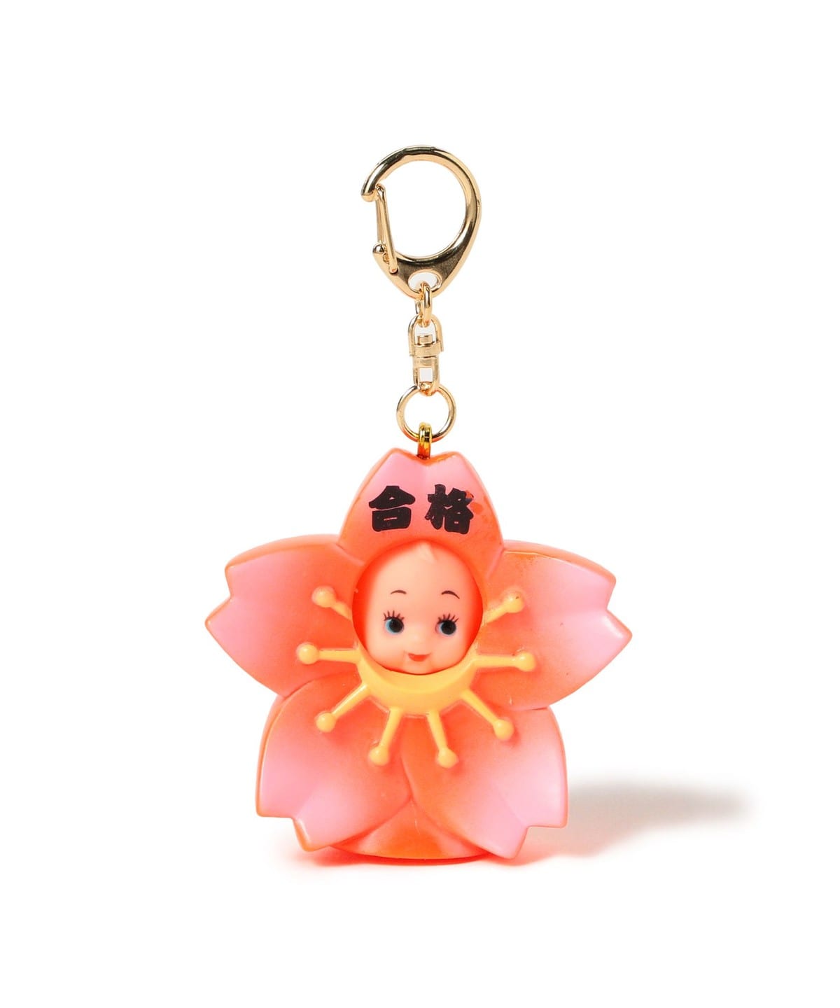 【別注】オビツ製作所 / オレンジ かぶりものキューピー キーホルダー 桜 財布・小物 WOMEN ORANGE ONE SIZE 【別注】オビツ製作所 / オレンジ かぶりものキューピー キーホルダー 桜 財布・小物 WOMEN ORANGE ONE SIZE