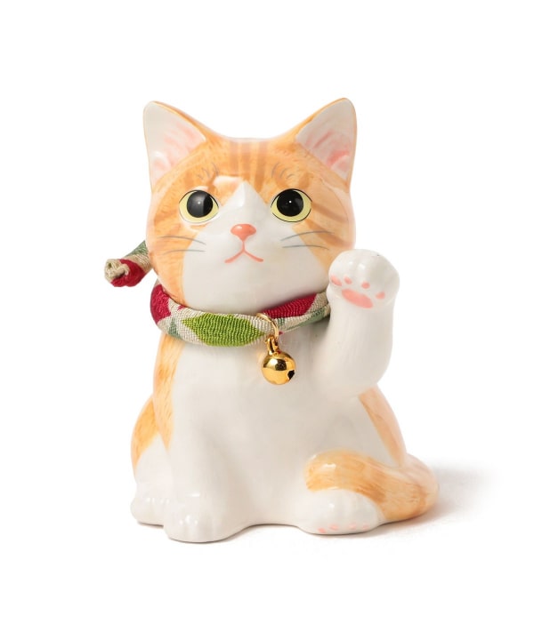 中外陶園 / 薬師窯 うちの 招き猫 小