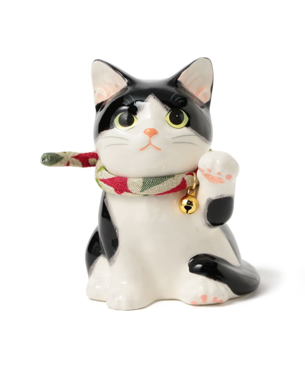 中外陶園 / 薬師窯 うちの 招き猫 小