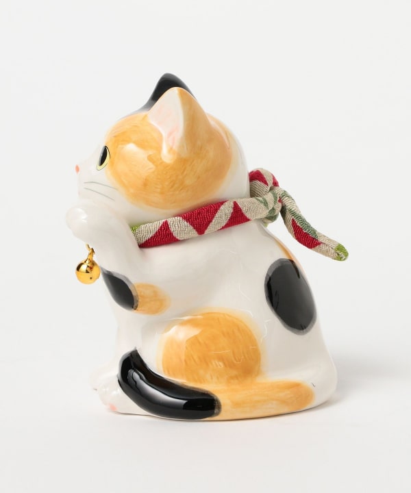 中外陶園 / 薬師窯 うちの 招き猫 小
