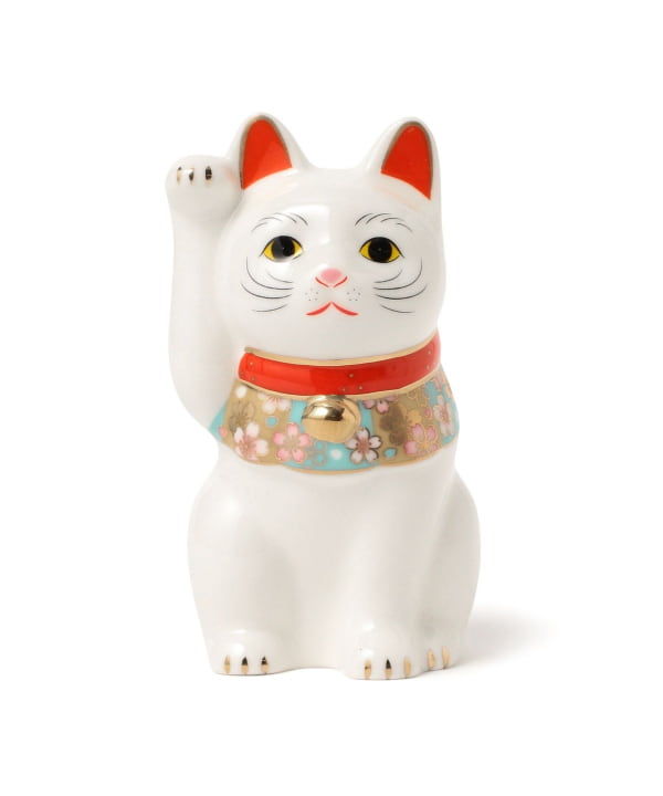 中外陶園 / 薬師窯 桜づくし 招き猫 小