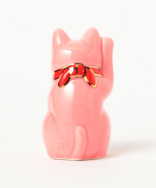 中外陶園 / 薬師窯 桜づくし 招き猫 小