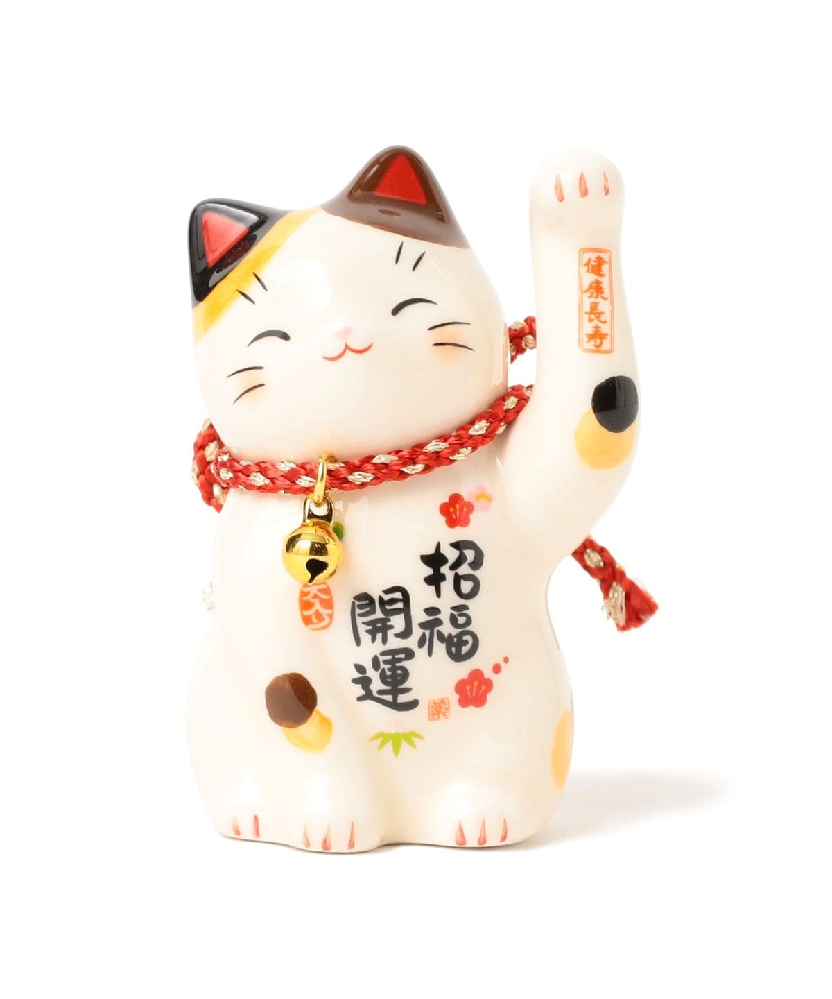【招き猫まつり2025】中外陶園 チュウガイトウエン / 薬師窯 彩絵招福開運 招き猫 鈴付 小 インテリア MEN 鈴付小 ONE SIZE 【招き猫まつり2025】中外陶園 チュウガイトウエン / 薬師窯 彩絵招福開運 招き猫 鈴付 小 インテリア MEN 鈴付小 ONE SIZE