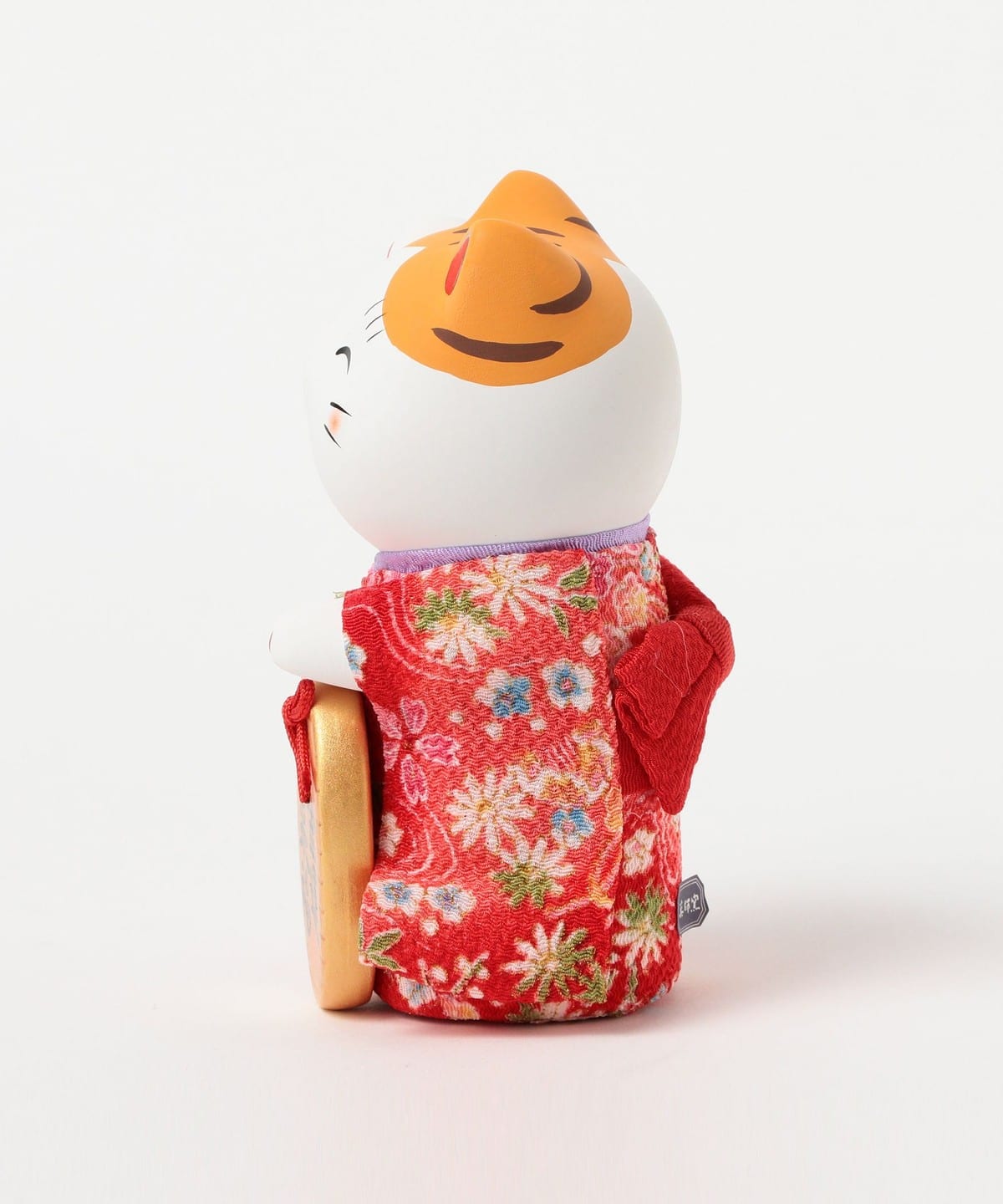 中外陶園 / 藥師窯 錦彩縮緬小判 招財貓 大