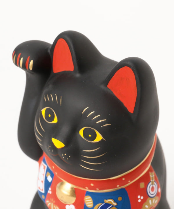 中外陶園 / 薬師窯 福づくし招き猫 大
