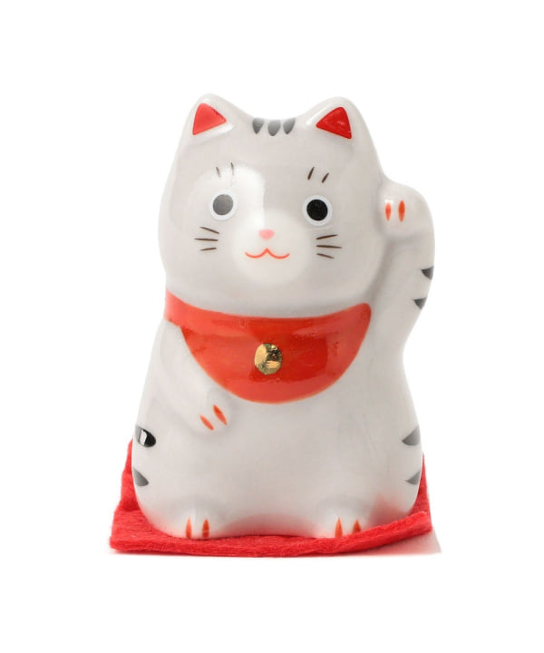 中外陶園 / 薬師窯 福おいで 招き猫 小