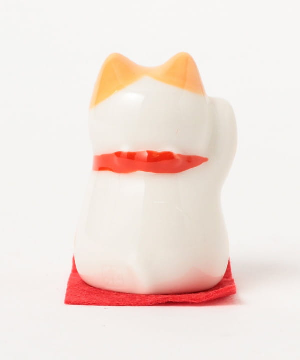 中外陶園 / 薬師窯 福おいで 招き猫 小