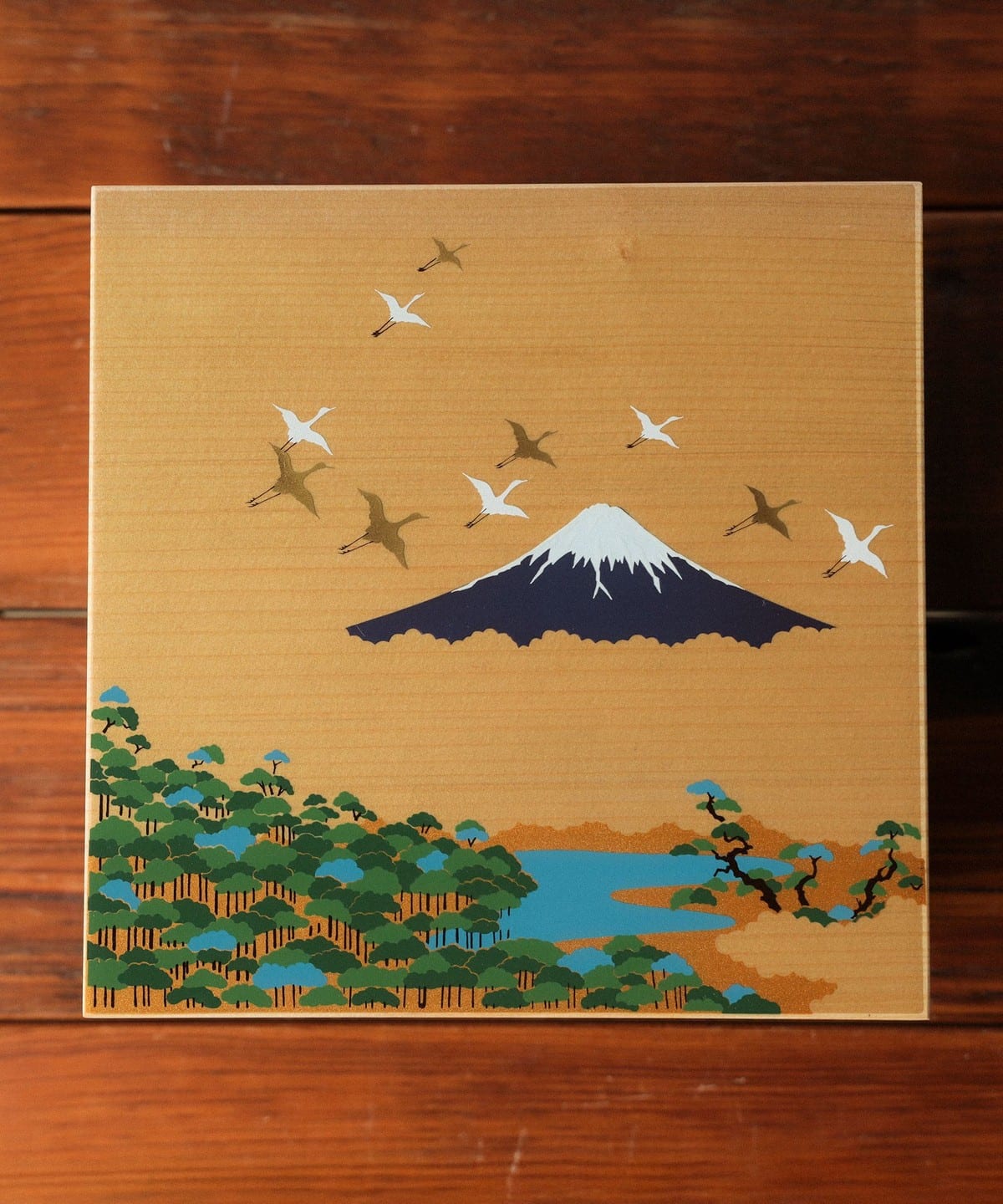 BEAMS JAPAN（ビームス ジャパン）【別注】大辻漆器 / 蒔絵木箱 松 大