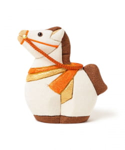 【別注】木目込み人形 干支 午 大