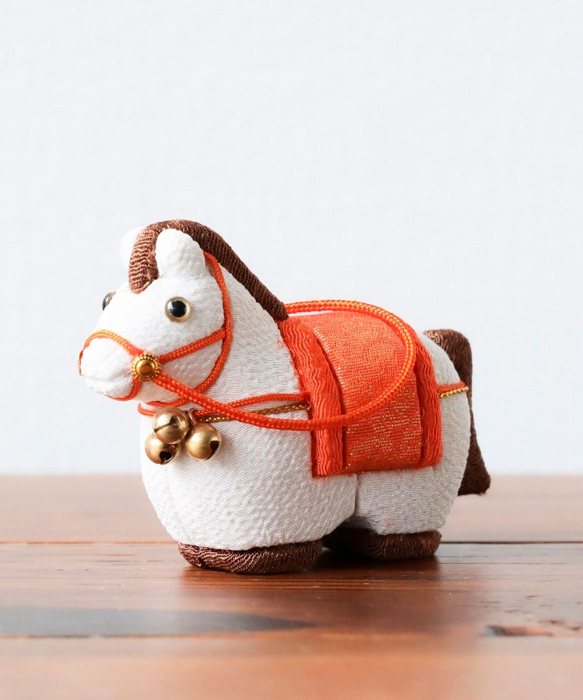 干支　創作人形　インテリア　縮緬　額装　木製　午　No1 人形の田辺 / 干支 木目込み人形「午」 No.1