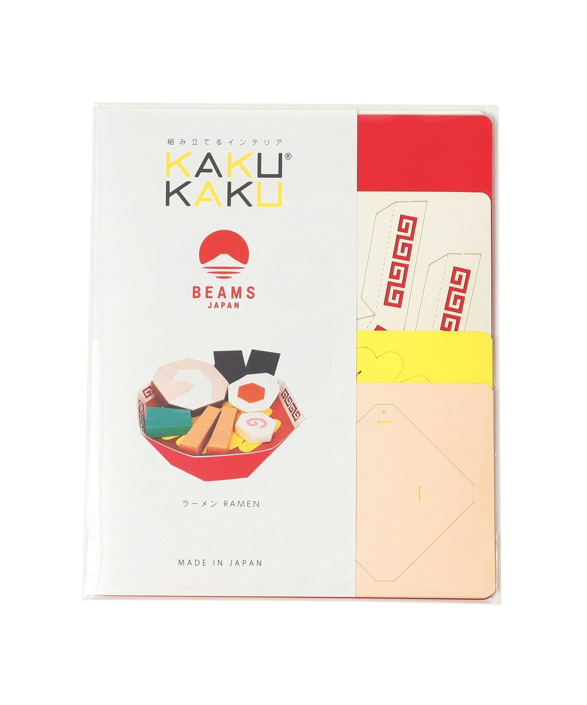 【別注】bog craft / KAKUKAKU 拉麵 立體擺飾