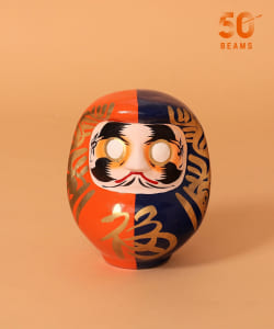 【別注】白河だるま総本舗 / ふたつの願いだるま 25cm