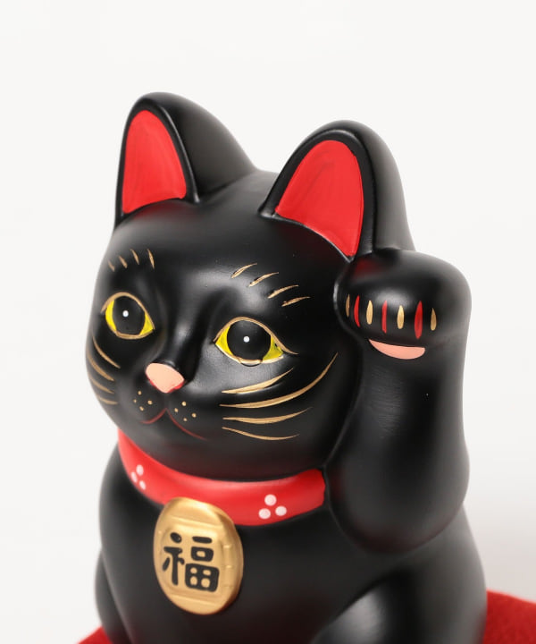 中外陶園 / 薬師窯 福招き猫 大