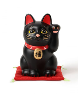 中外陶園 / 薬師窯 福招き猫 大