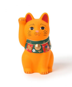 中外陶園 / 薬師窯 福づくし 招き猫 小