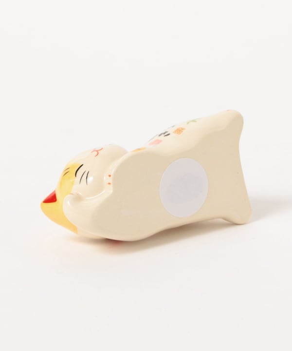 中外陶園 / 薬師窯 福夢 招き猫 親子