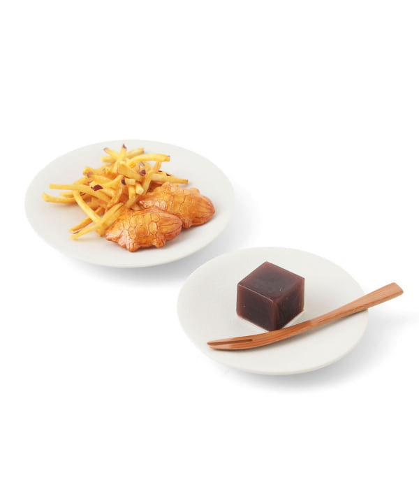 〈BEAMS JAPAN〉わがしばこ「其の一」 煎餅 羊羹 芋けんぴ 内容量:芋けんぴ15g・亀煎餅2個・キューブ羊羹1個のセット