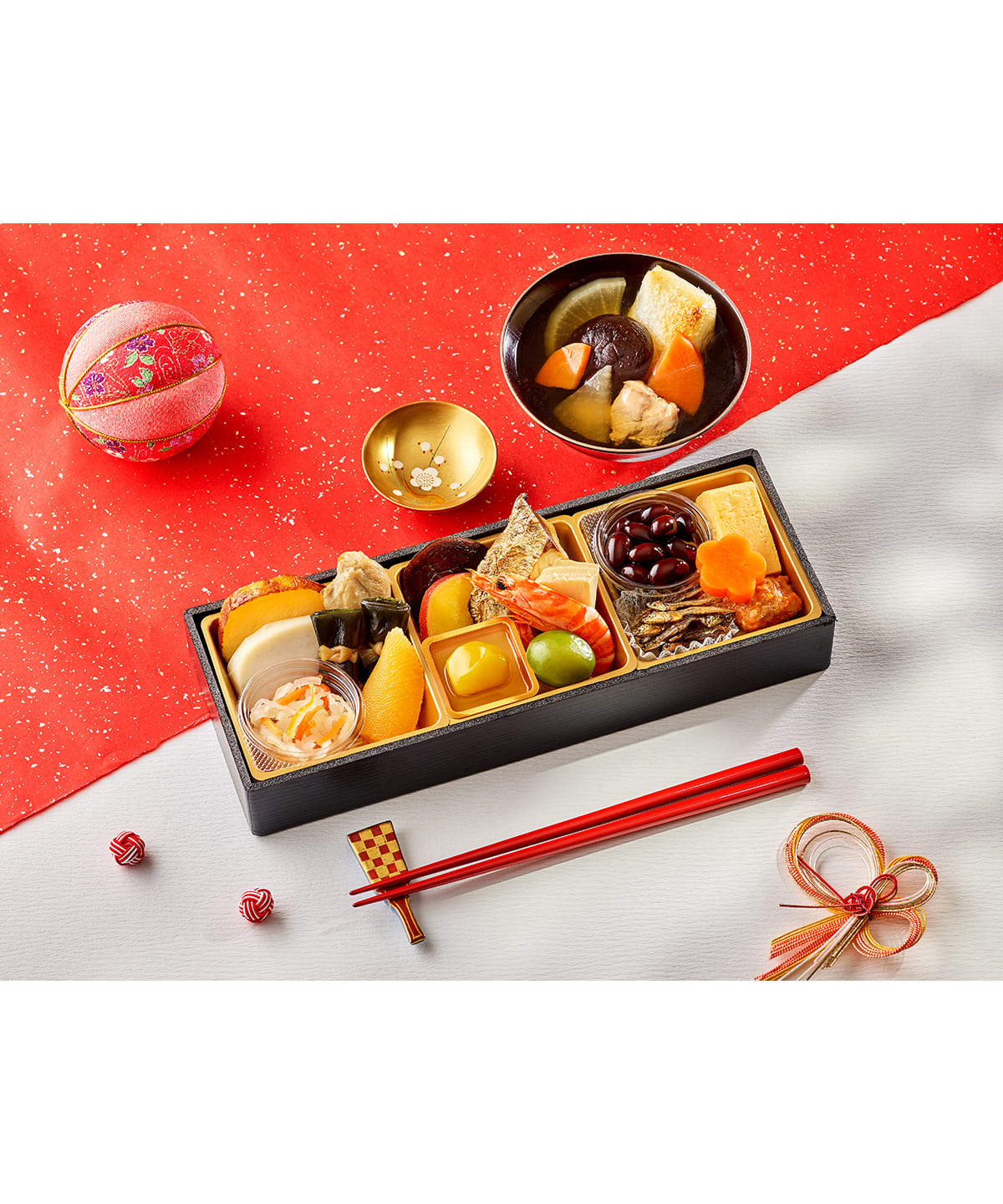 【別注】石井食品 / 迎春年菜小盒 1人份 附BEAMS JAPAN限定生肖擺飾