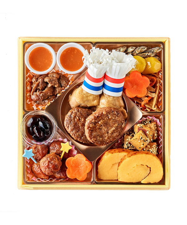 【別注】石井食品 / イシイのキッズおせち 2人前 BEAMS JAPAN 限定特典「干支の置物」付