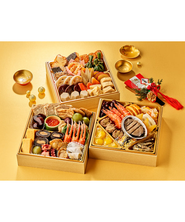 【別注】石井食品 / イシイの慶春譜 3～4人前 BEAMS JAPAN 限定特典「干支の置物」付 イメージ画像「盃・羽子板」などは付属しません