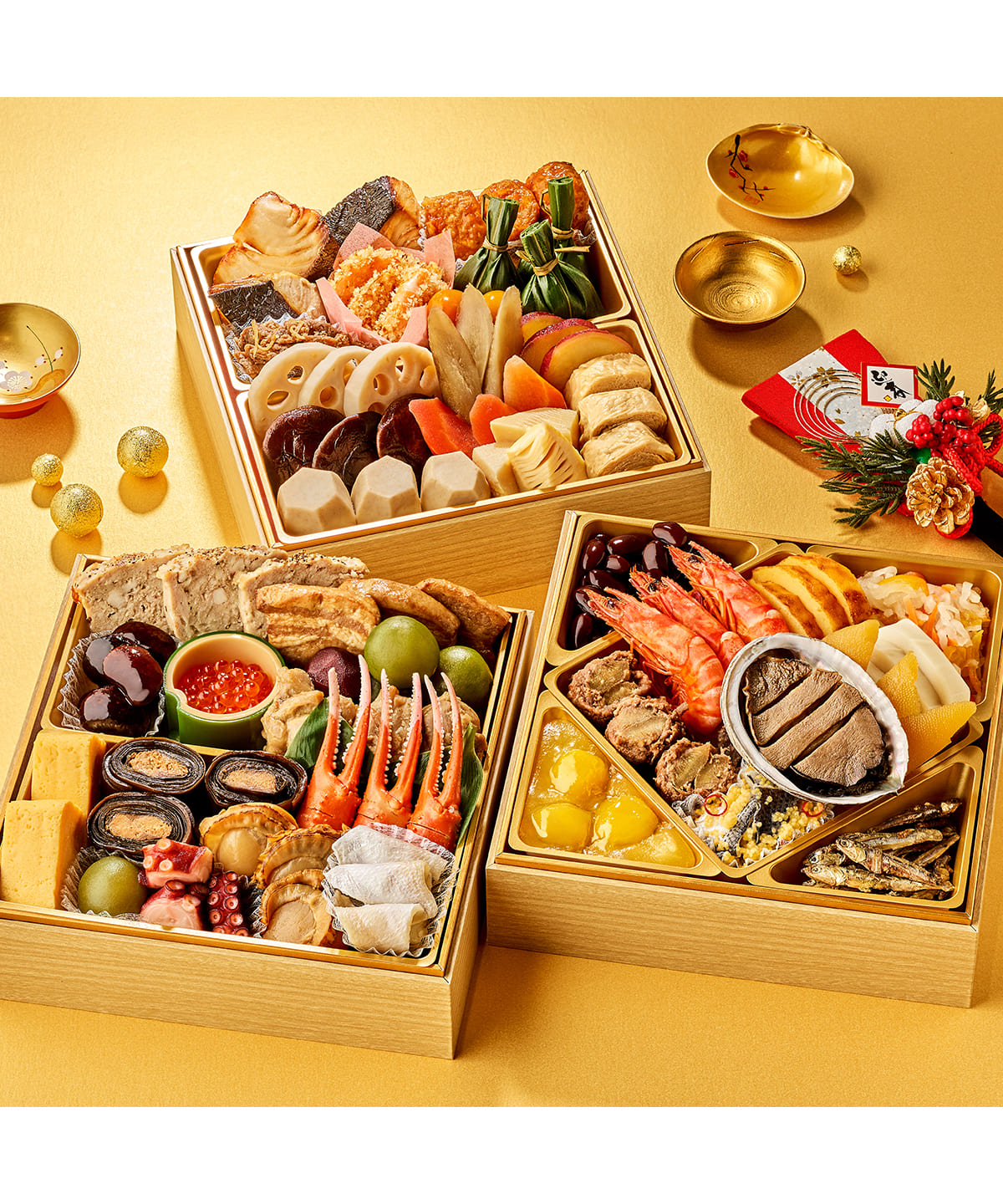 【別注】石井食品 / 慶春譜年菜 3～4人份 附BEAMS JAPAN限定生肖擺飾