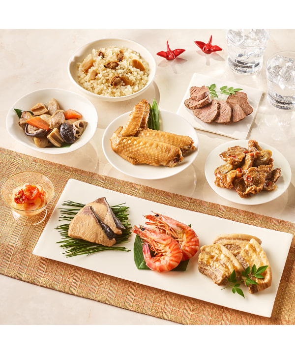 【別注】石井食品 / すごい熊本酒肴箱 2人前 BEAMS JAPAN 限定特典「干支の置物」付 イメージ画像「食器」などは付属しません