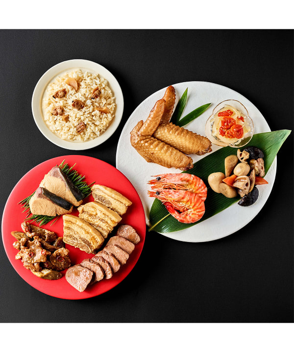 【別注】石井食品 / すごい熊本酒肴箱 2人前 BEAMS JAPAN 限定特典「干支の置物」付 イメージ画像「食器」などは付属しません