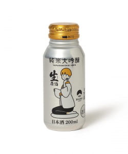 【ショップ限定商品】【にほんしゅき】日本盛 × BEAMS JAPAN /  別注 生原酒 限定ボトル缶