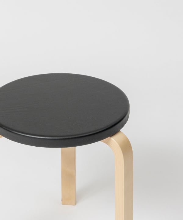 fennica（フェニカ）Artek / Stool 60 Leather & Wild Birch スツール