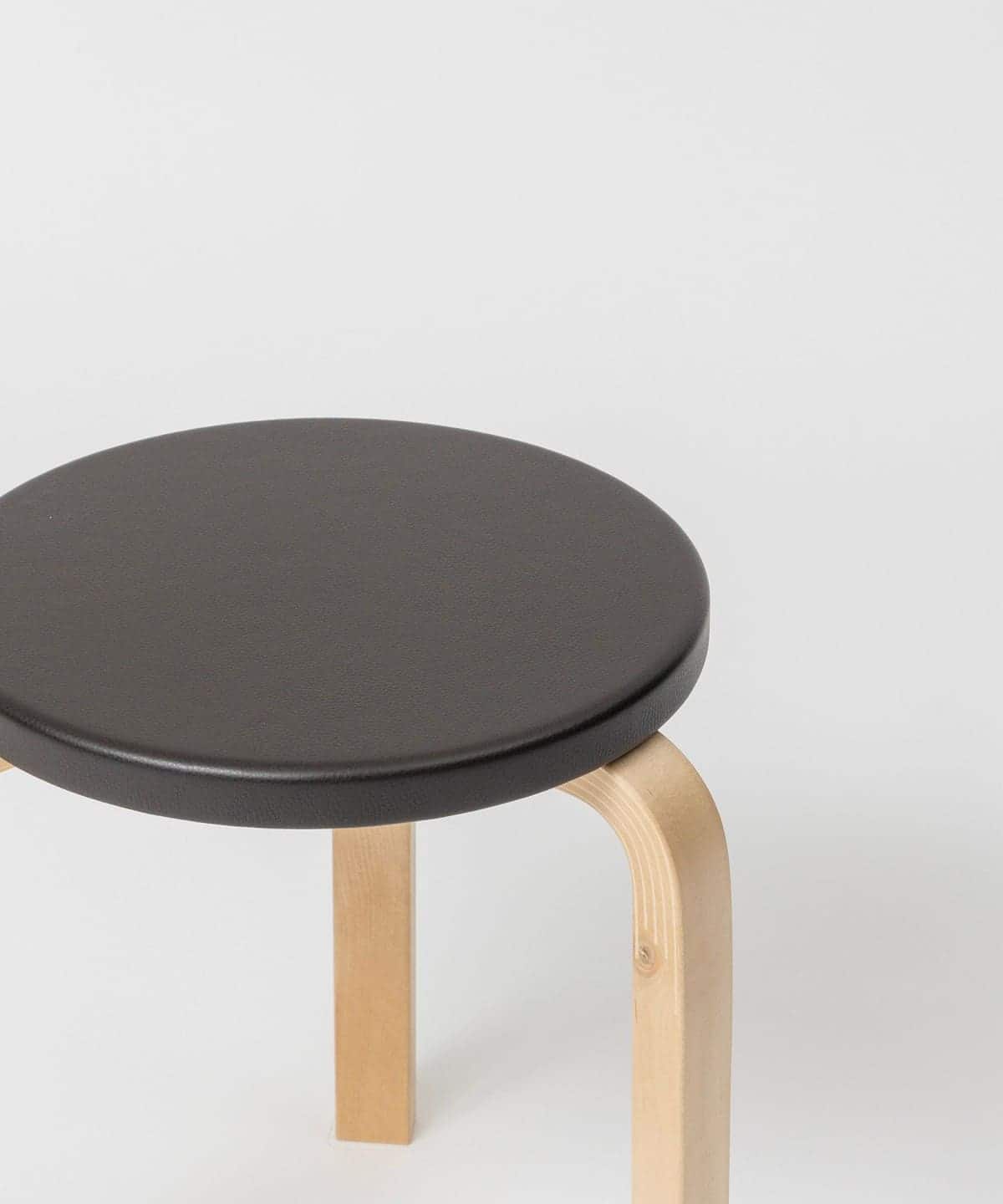 Artek アルテック / Stool 60 Leather & Wild Birch スツール インテリア MEN D. BROWN(40674) ONE SIZE Artek アルテック / Stool 60 Leather & Wild Birch スツール インテリア MEN D. BROWN(40674) ONE SIZE