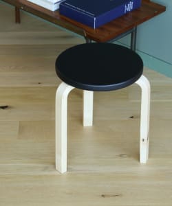 Artek / Stool 60 Leather & Wild Birch スツール