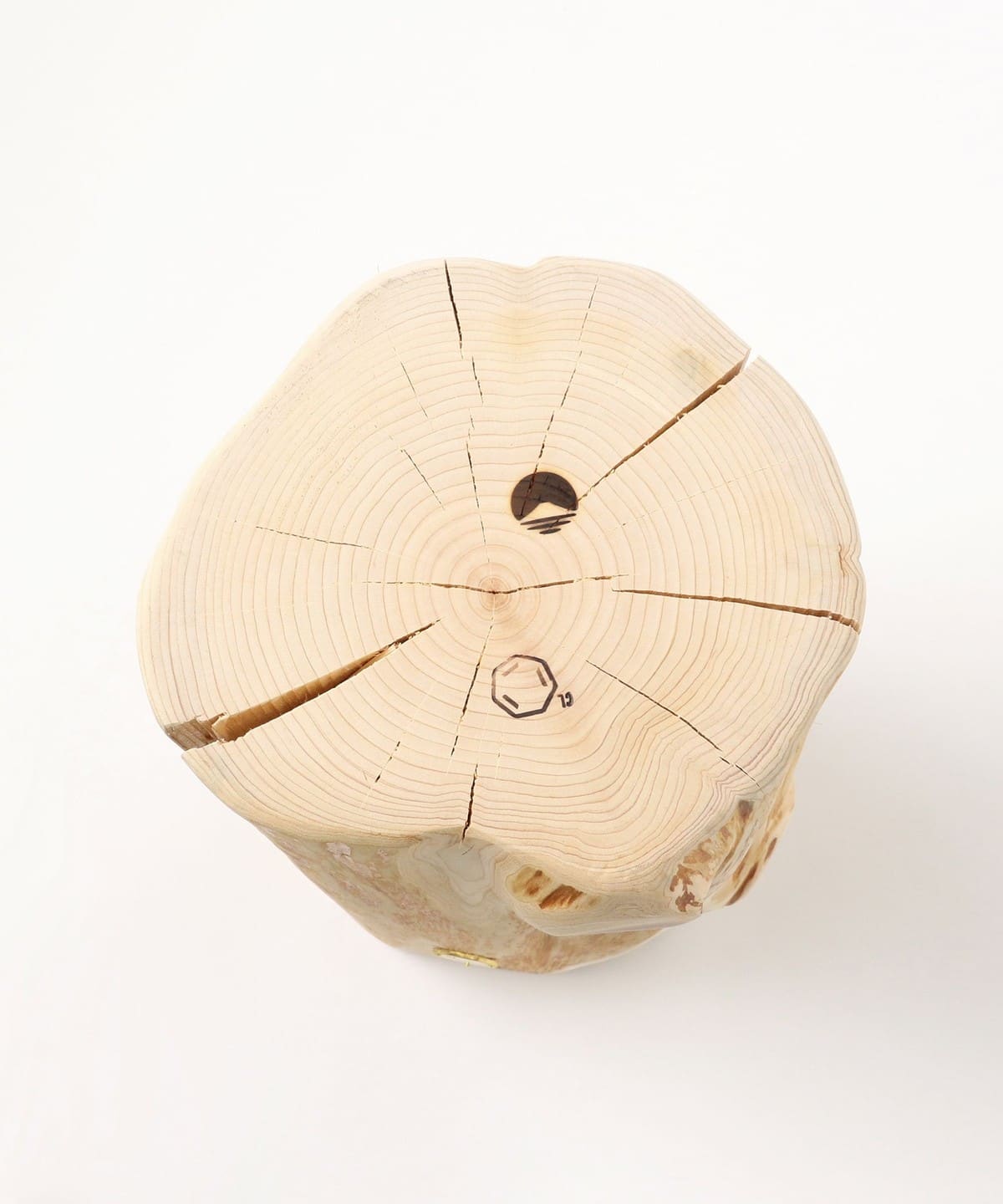 Cul de Sac-JAPON / 青森ヒバ サイドテーブル 36㎝ BEAMS JAPAN（ビームス ジャパン）Cul de Sac-JAPON / 青森ヒバ サイド