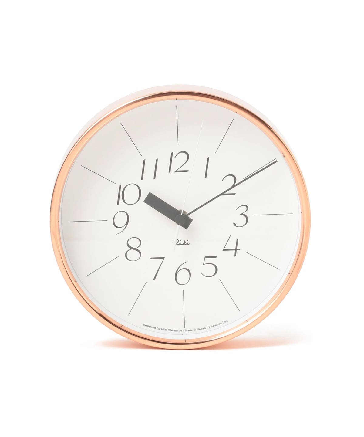 fennica（フェニカ）Lemnos / 渡辺 力 Riki 銅の時計（時計 掛け時計