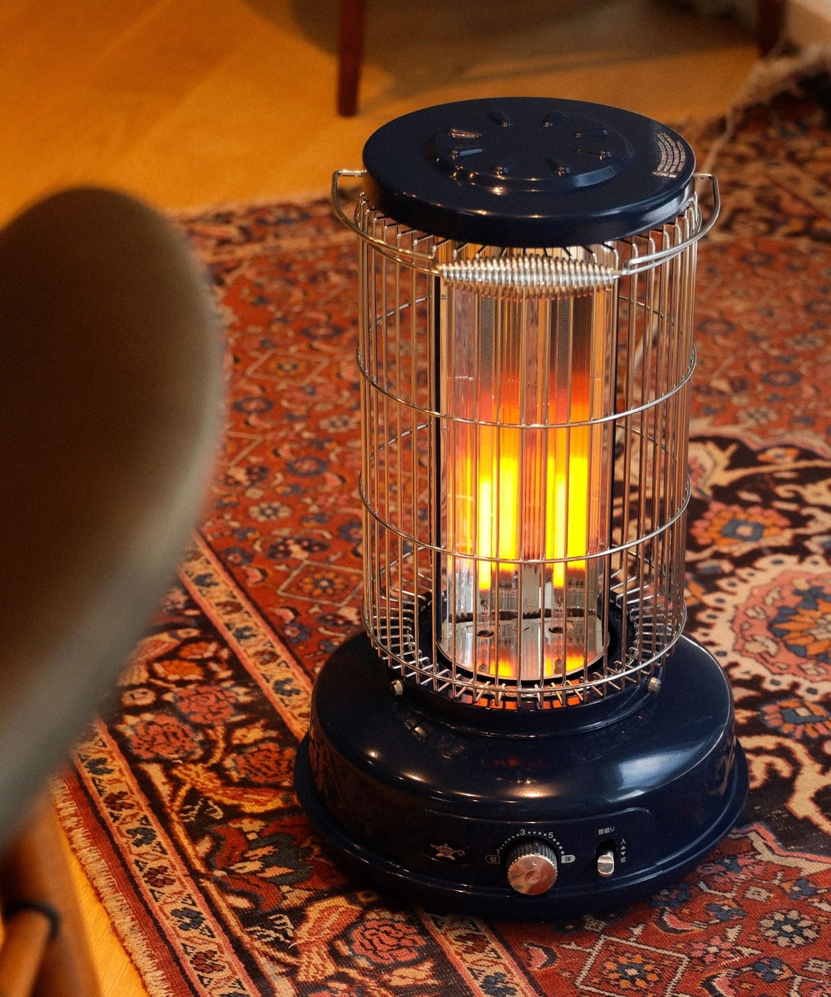 【別注】Aladdin / 石墨框架電暖器 藍色